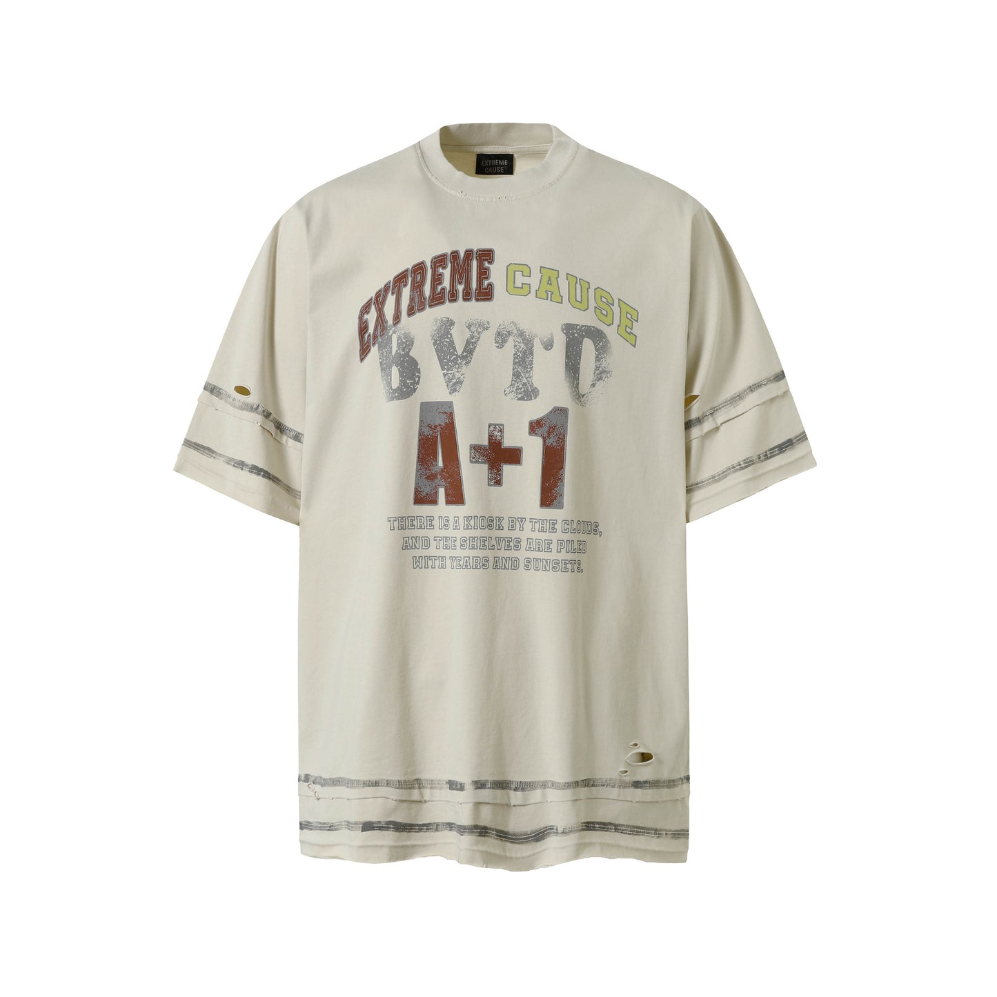 Retro Style Shirt For Mens Graffiti T-Shirt Short Sleeve