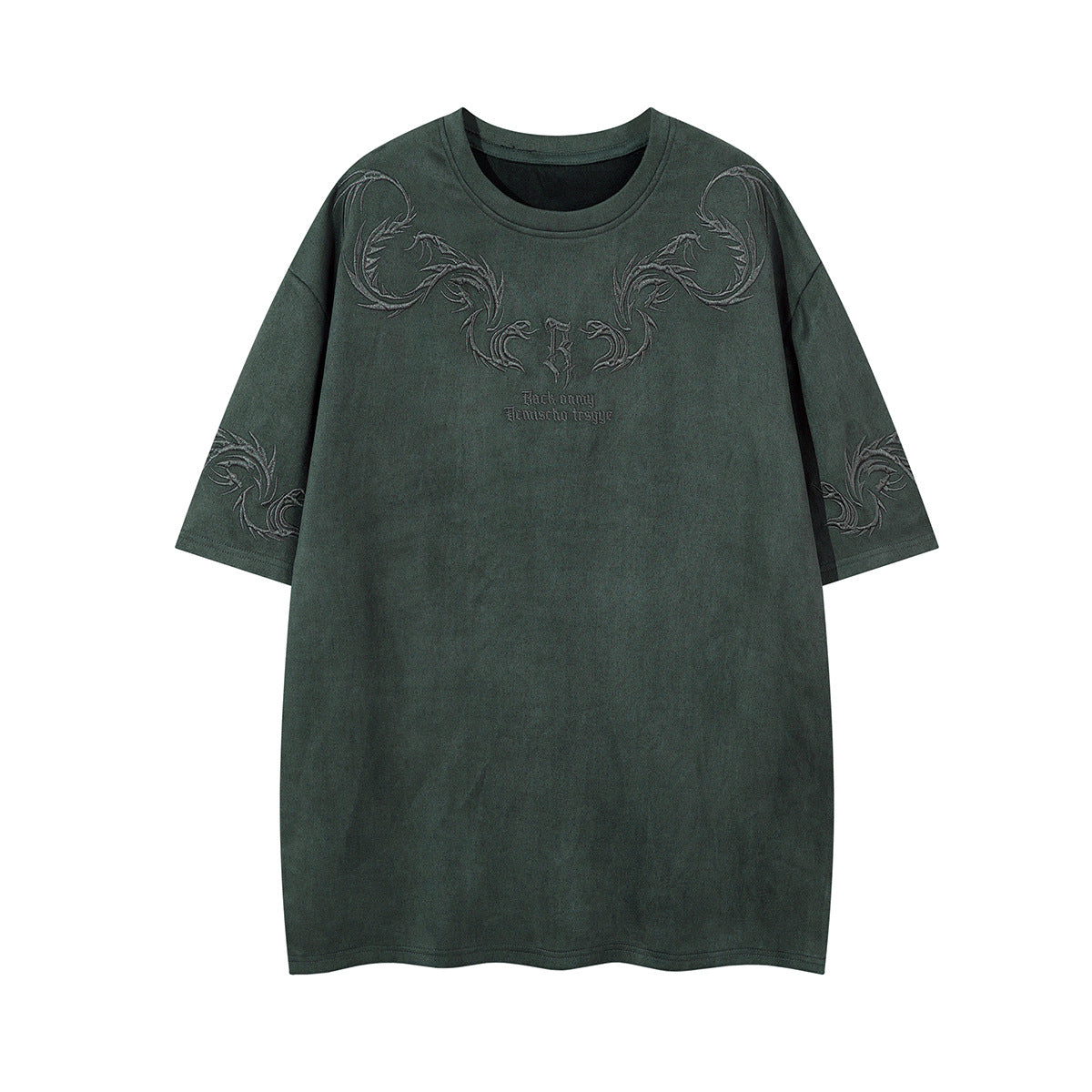 Vestimenta De Los 90 Summer Short Sleeve T-Shirt Embroidered Short Sleeve T-Shirt