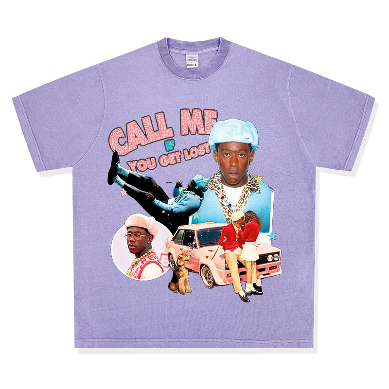 New york hip hop shop tyler hip hop creater taylor short sleeve t-shirt