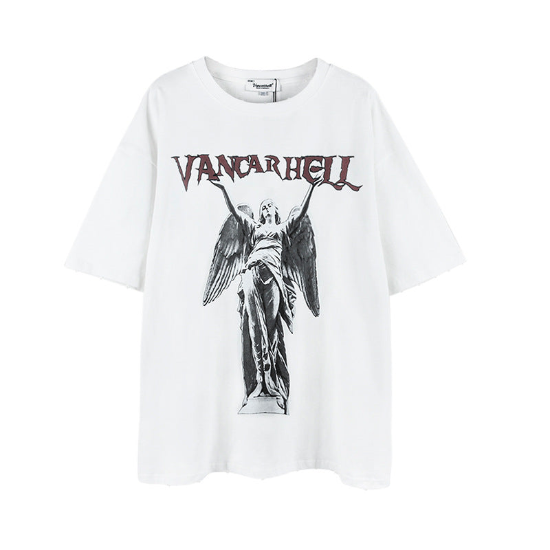 Vintage Usa Shirt Old Madonna Print Short Sleeve T-Shirt