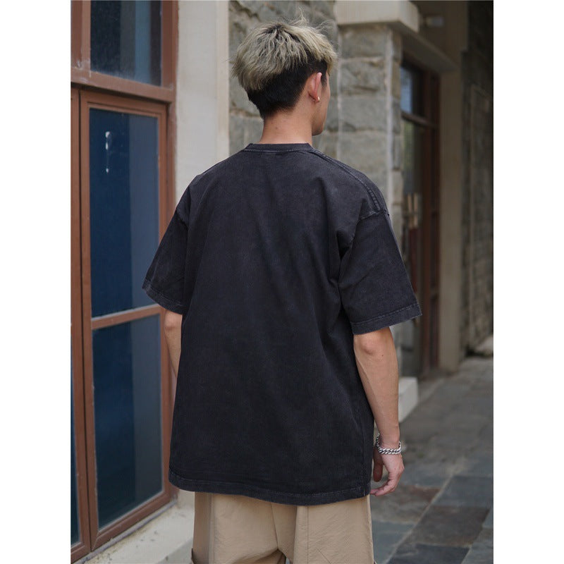 Film Star T Shirt Movie Titanic Street Style Short Sleeve Loose Retro American Print T-shirt Men and Women