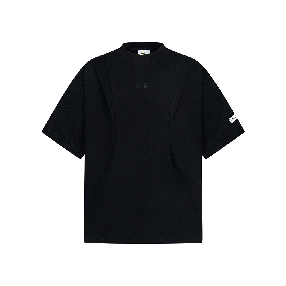 Hip Hop Clothes New York Vintage Embroidered Short Sleeve T-Shirt Summer
