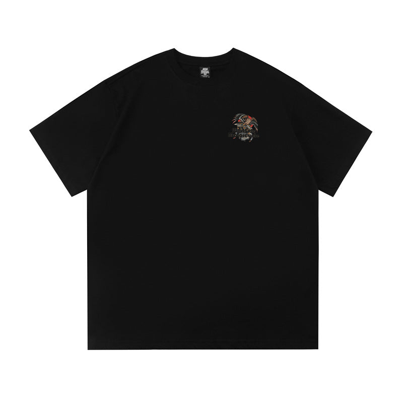 Casual Street Wear Vintage Short Sleeve T-Shirt