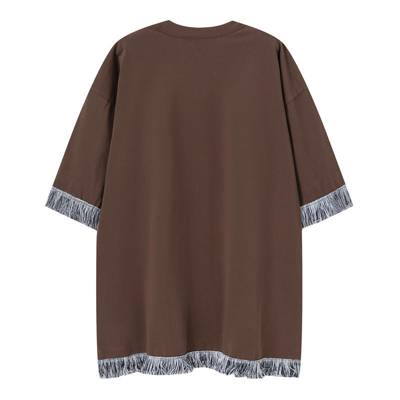 Camisetas streetwear Summer Vintage Casual Loose Short Sleeve T-Shirt