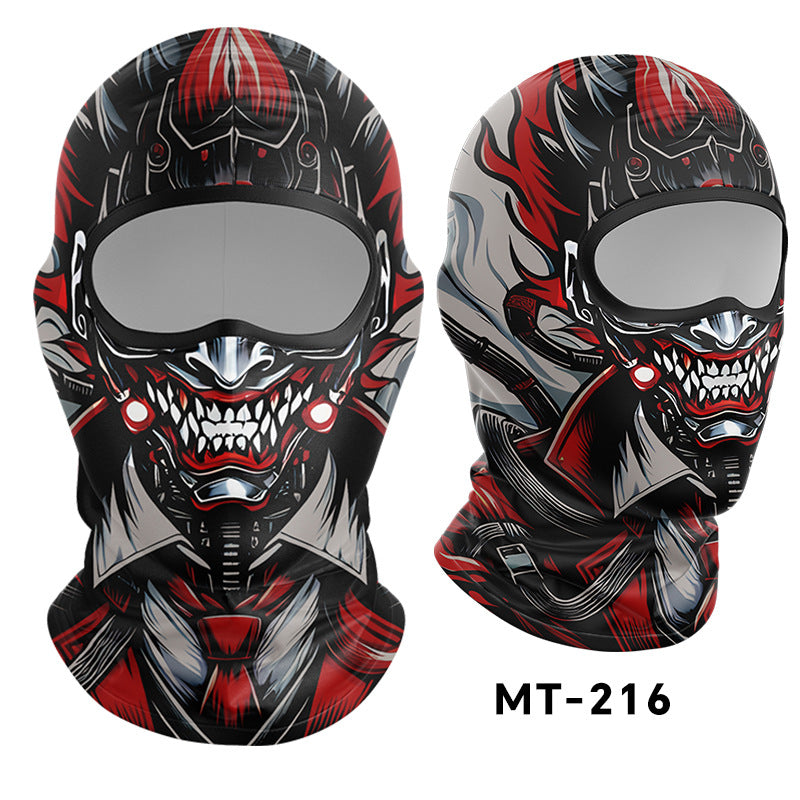 Cycling Windproof Hood Breathable Sunscreen Windproof Men's and Women's Ice Silk Fabric Lining Cap