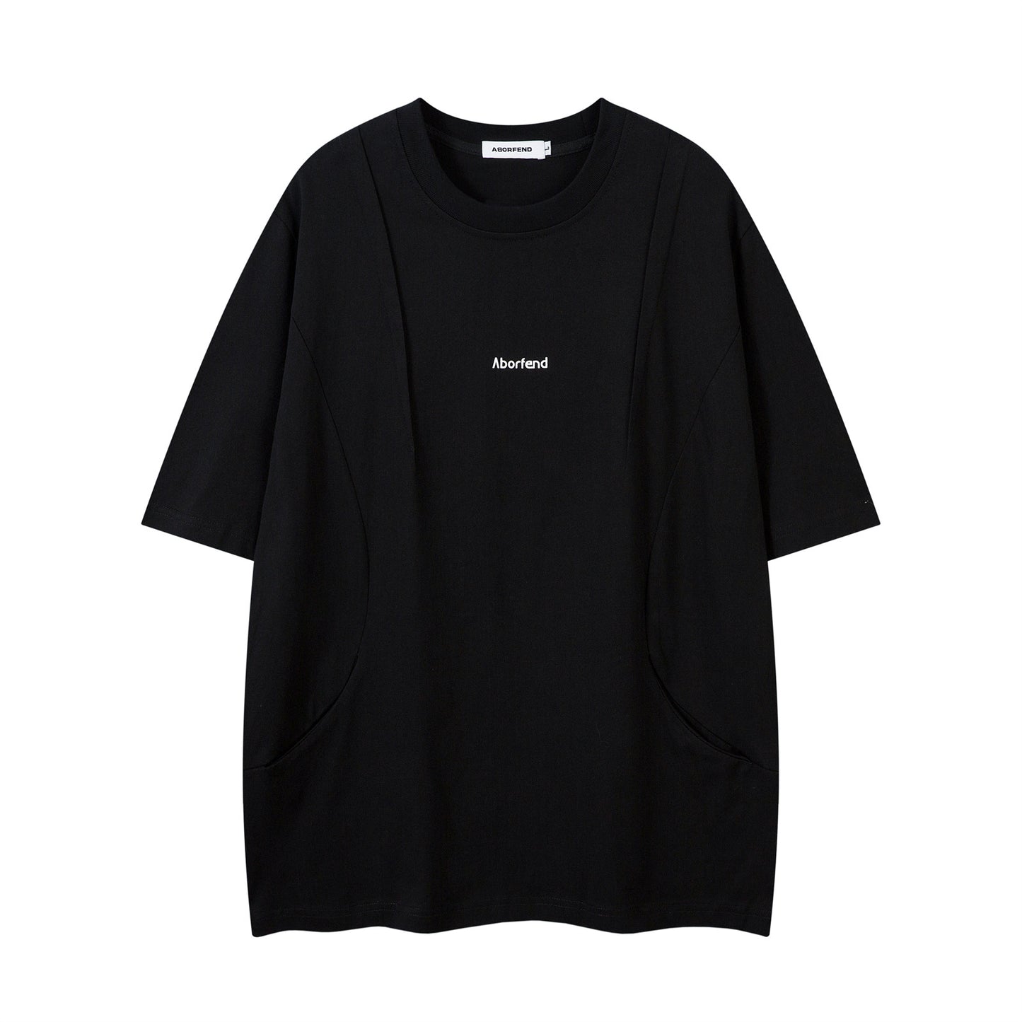 Distorted vintage short-sleeved t-shirt summer loose casual top