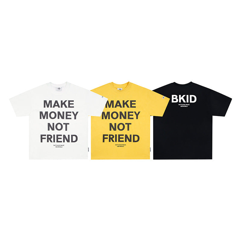 Hip Hop Clothes New York Casual Summer Loose Short Sleeve T-Shirt