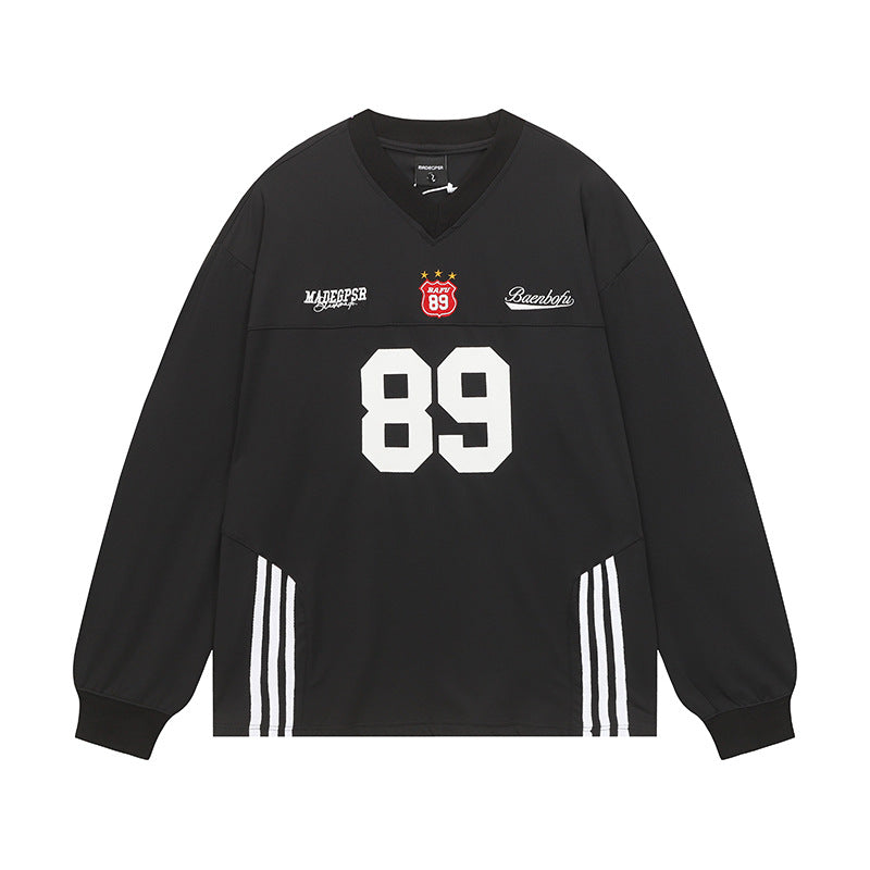 Unisex long-sleeved shirt autumloosesatin