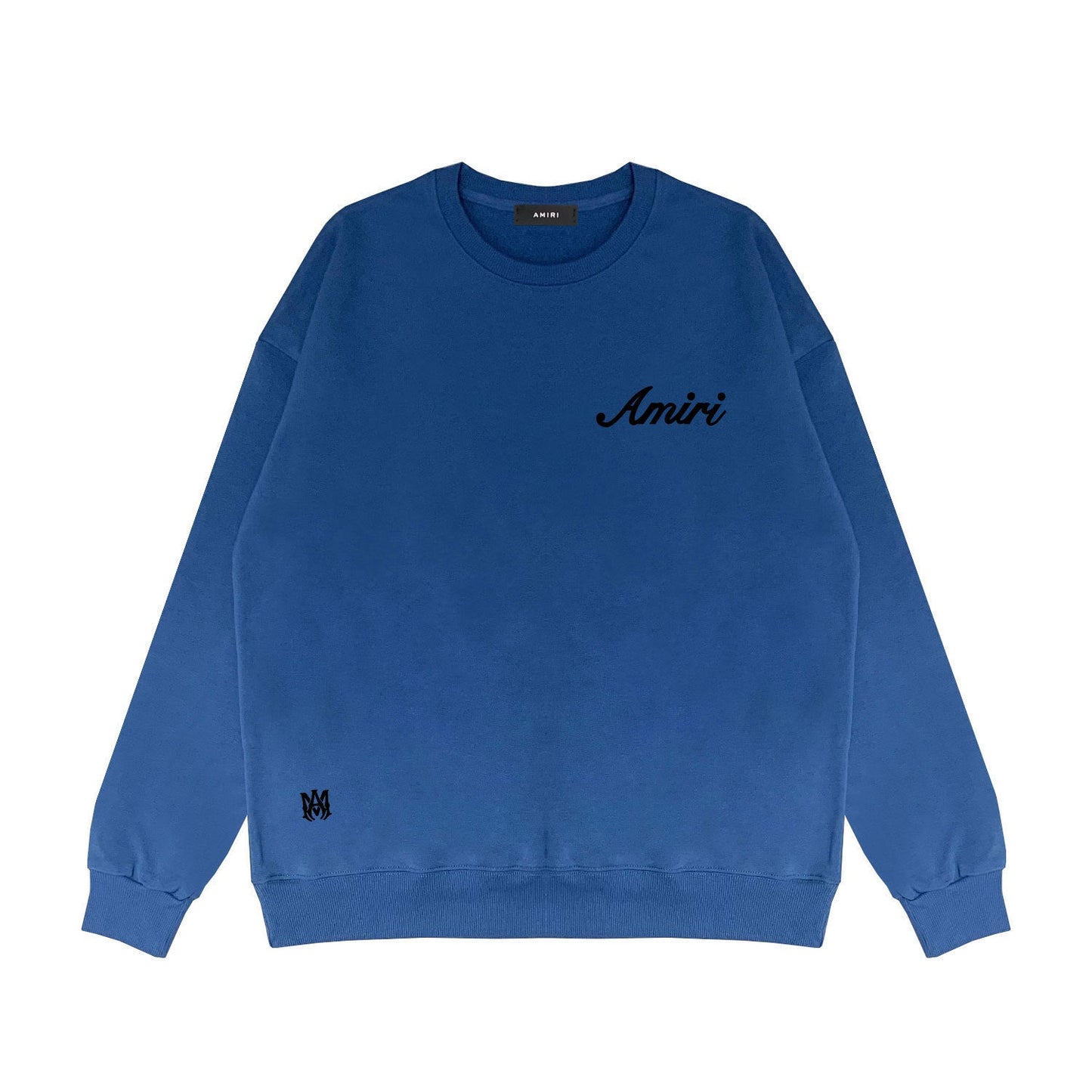 Amiri Long Sleeved Shirt Fashion Brand Crew Sweatshirts round Neck Sweater