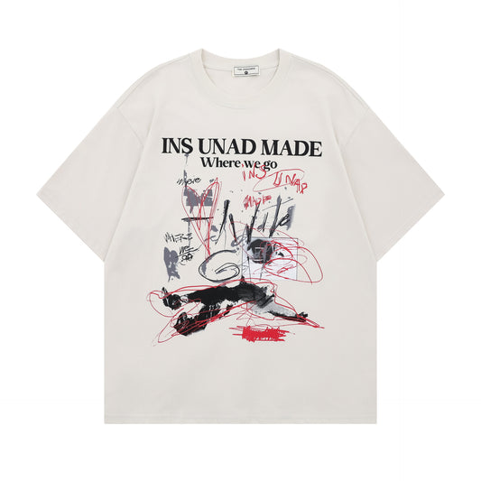 Ye T Shirt Summer Vintage T-Shirt Short Sleeve