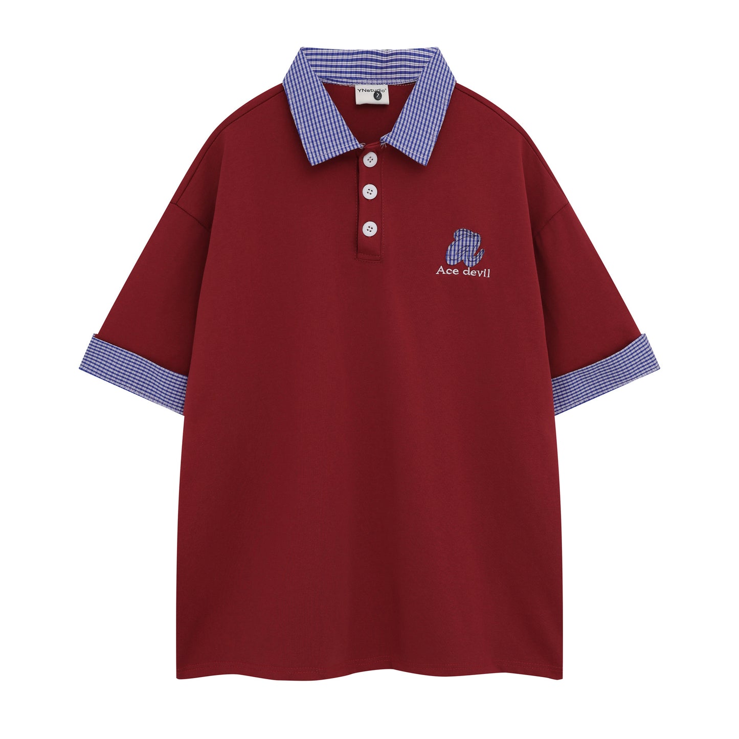 Camisetas streetwear summer lapel polo shirt short sleeve T-Shirt