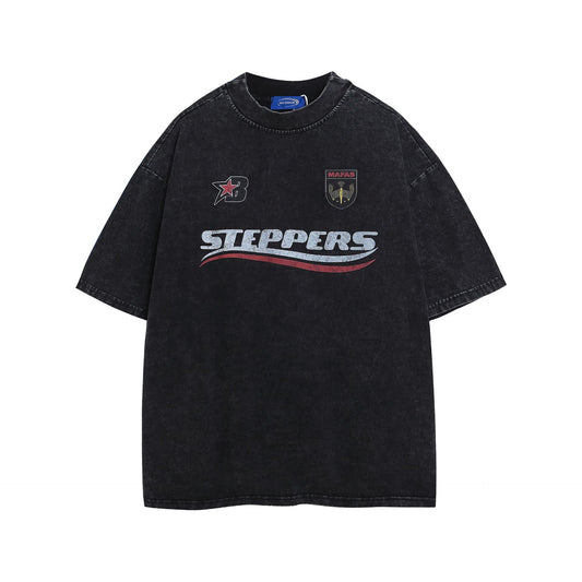 Vestimenta De Los 90 Summer Vintage Washed Old T-Shirt Short Sleeve