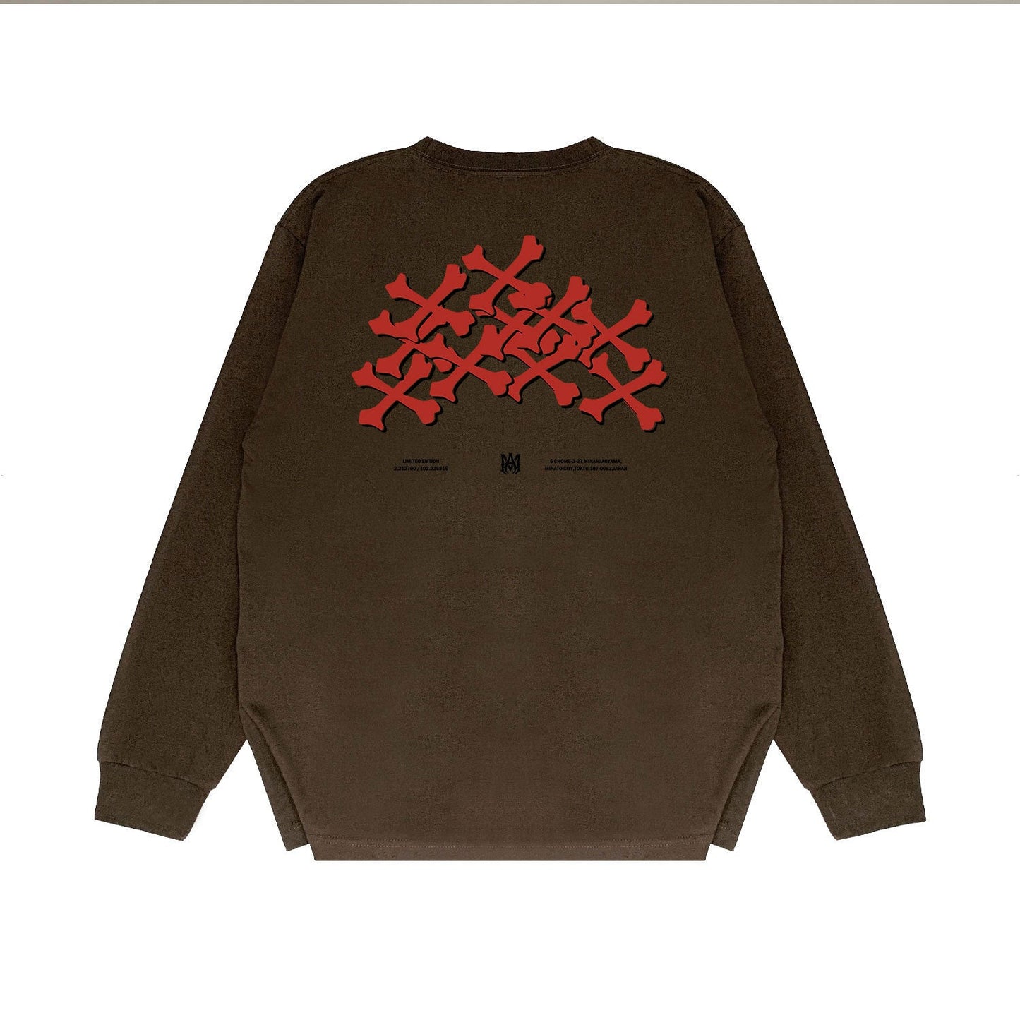 Amiri Long Sleeve Shirt Long Sleeve Long-Sleeved T-shirt Blouse