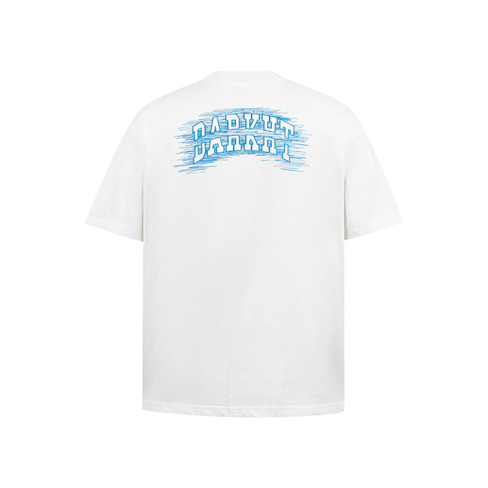 T shirt vintage usa short sleeve t-shirt crew neck top