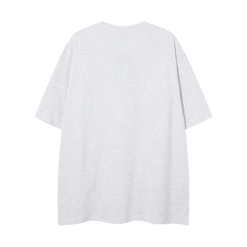 Camisetas streetwear Summer Vintage Casual Loose Short Sleeve T-Shirt