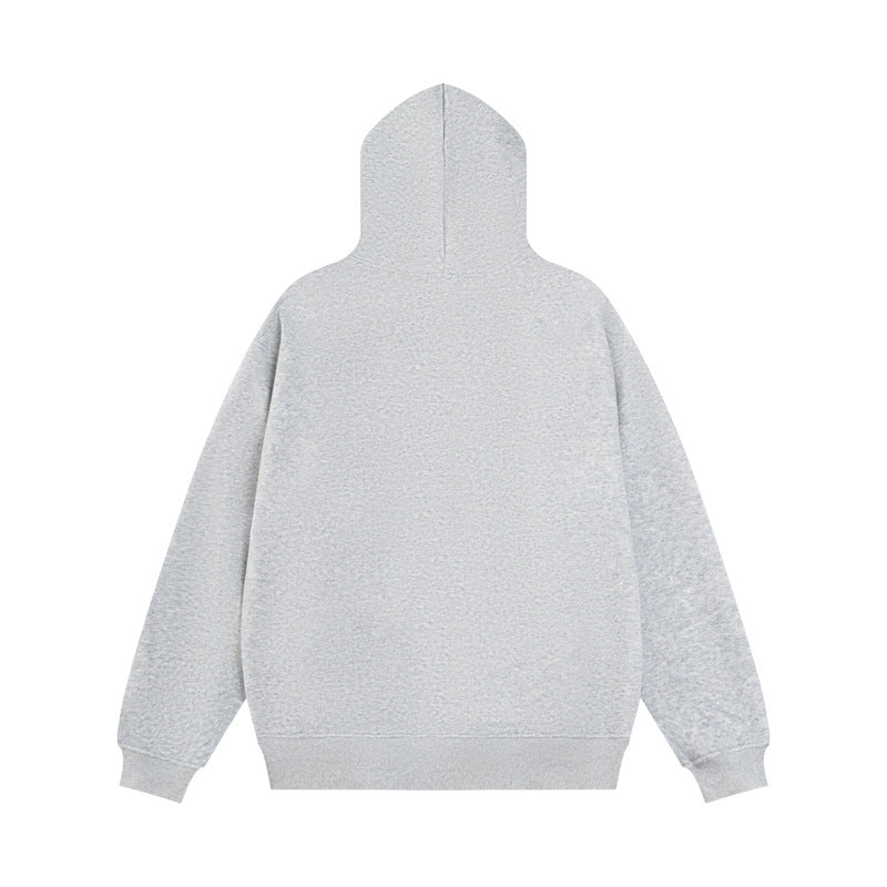 Streetwear Hoodie Embroidered Hooded Sweater Loose Casual Hoodie
