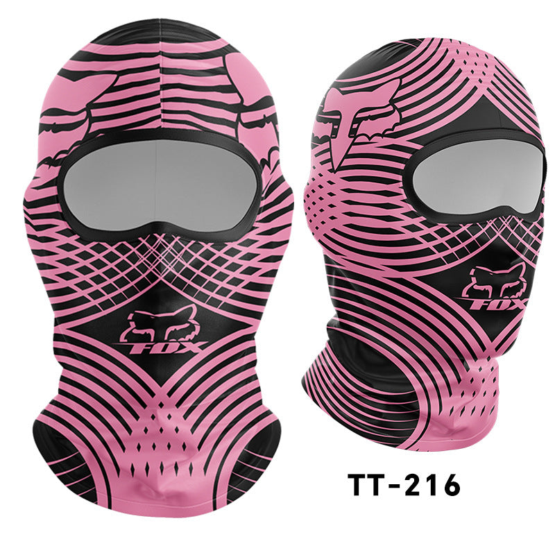 Cycling Windproof Hood Sunscreen Ice Silk Headgear