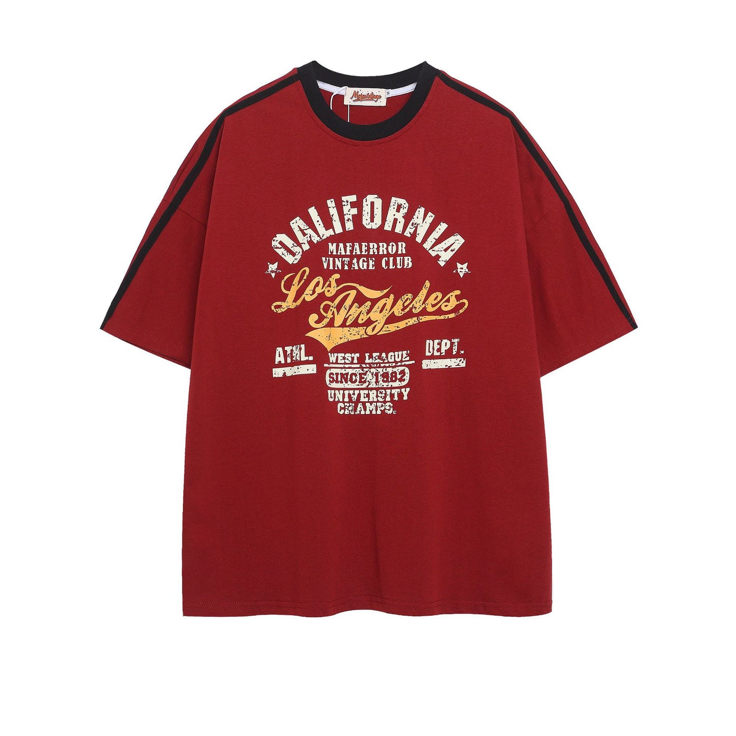 Vestimenta De Los 90 Summer Vintage T-Shirt Loose Short Sleeve