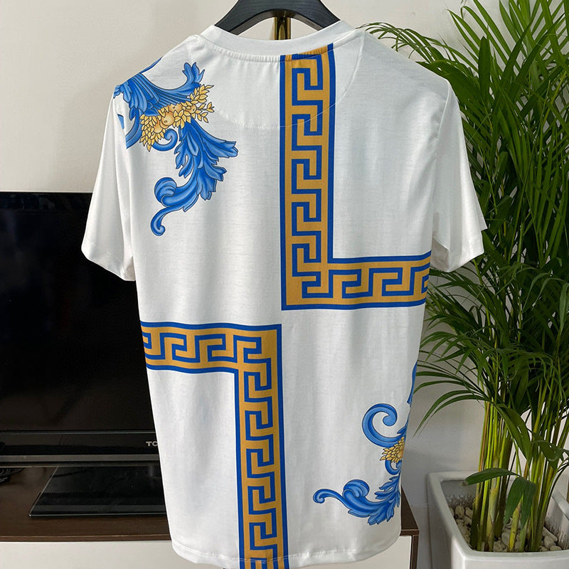 East Coast Shirts Spring/Summer Digital Print Casual Men's Short Sleeve T-Shirt