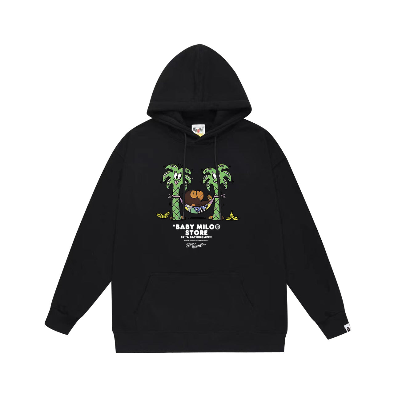 Ape Hoodie Autumn/Winter Letter Print Loose Hoodie Pullover Ape Sweater
