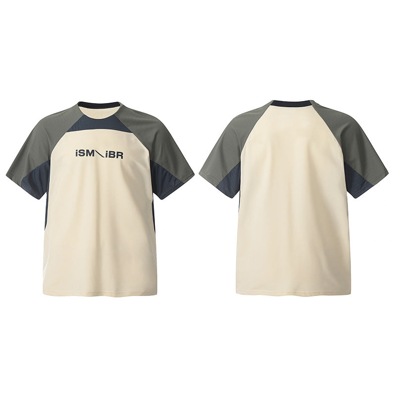 Marcas De Streetwear Alphabet Print Short Sleeve T-Shirt Loose