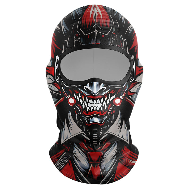 Cycling Windproof Hood Breathable Sunscreen Windproof Men's and Women's Ice Silk Fabric Lining Cap