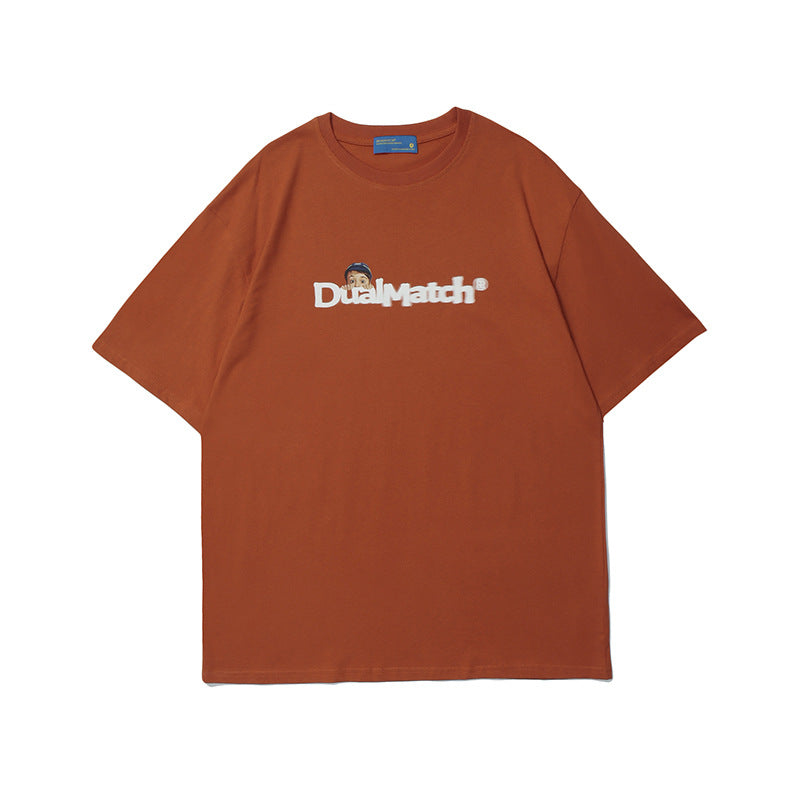 Vice streetwear Summer Short Sleeve T-Shirt Loose Crew Neck T-Shirts