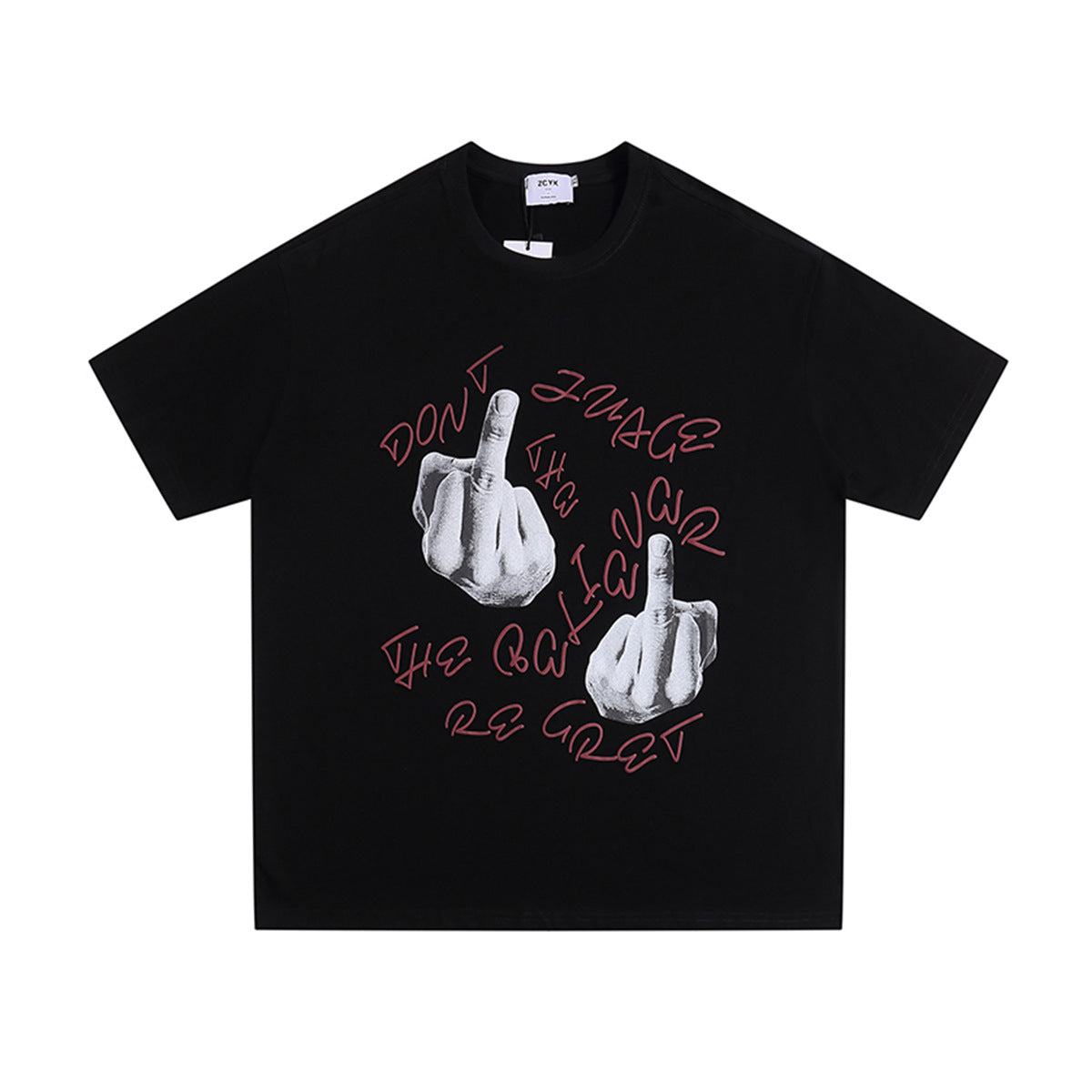 1990 Fashion T-Shirt Loose Short Sleeve