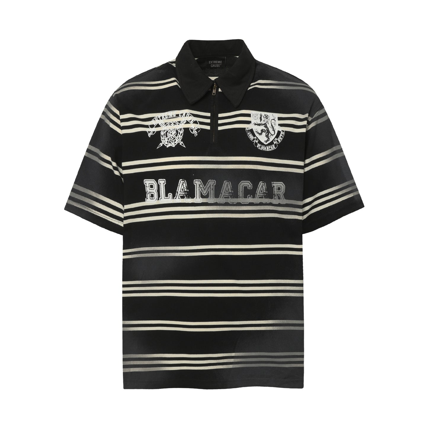 Hip hop shirt short sleeve sports t-shirt lapel polo shirt