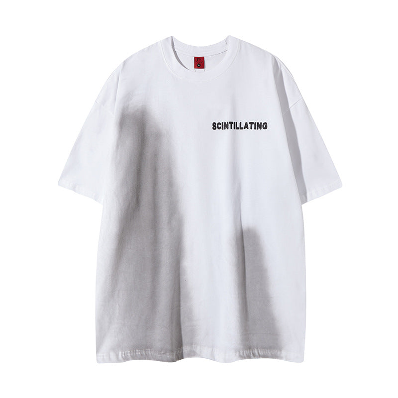 New York Hip Hop Style Loose Short Sleeve T-Shirt Summer Casual Top