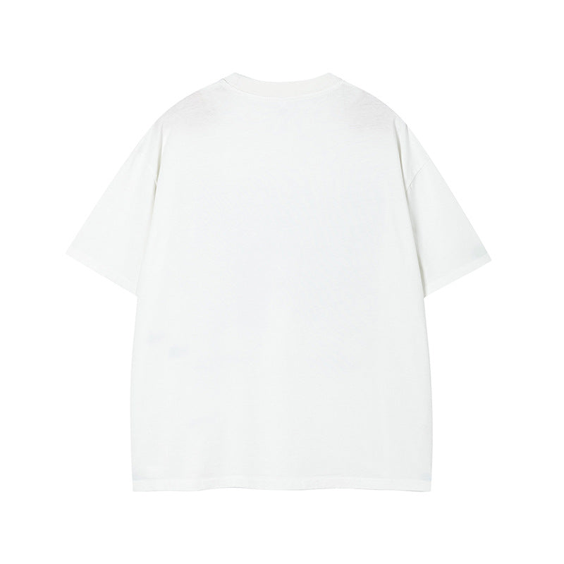 Nyc 1990 Shirt Cat Print Short Sleeve T-Shirt