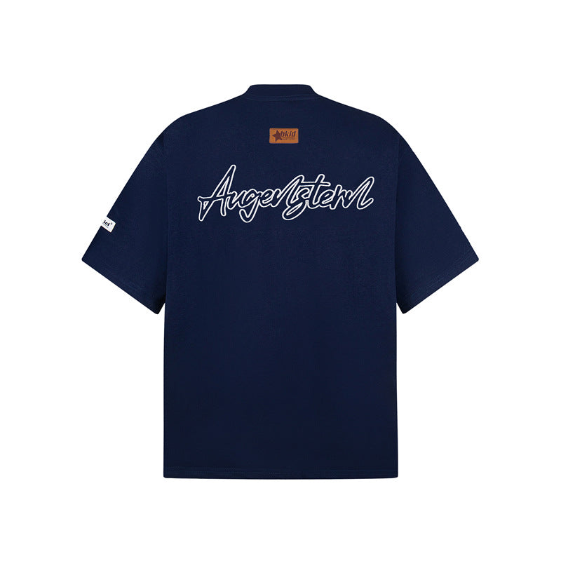 Camisas Retros Hip Hop Casual Loose Short Sleeve T-Shirt
