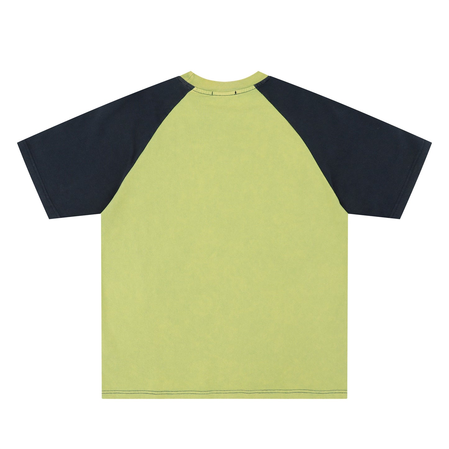 Distorted vintage alphabet print short sleeve t-shirt summer oversize top