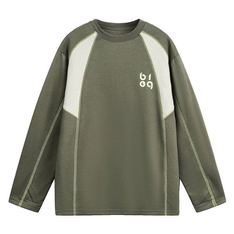 Racing oversized t shirt long sleeve t-shirt top
