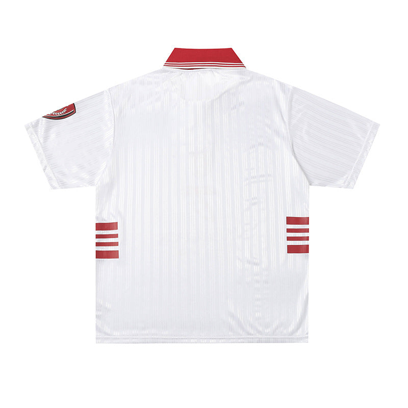 Vestimenta De Los 90 Summer T-Shirt Football Sweatshirt T-Shirt Short Sleeve Lapel Polo Shirt