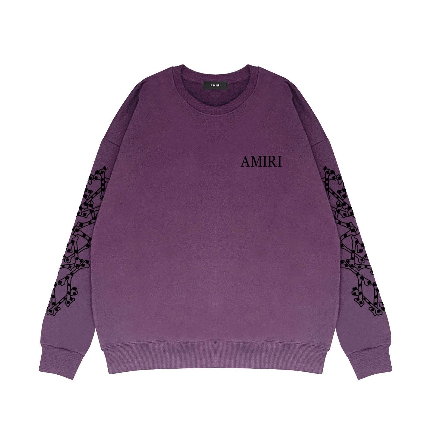 Amiri Hooide Crew Sweatshirts Crew Neck Sweater
