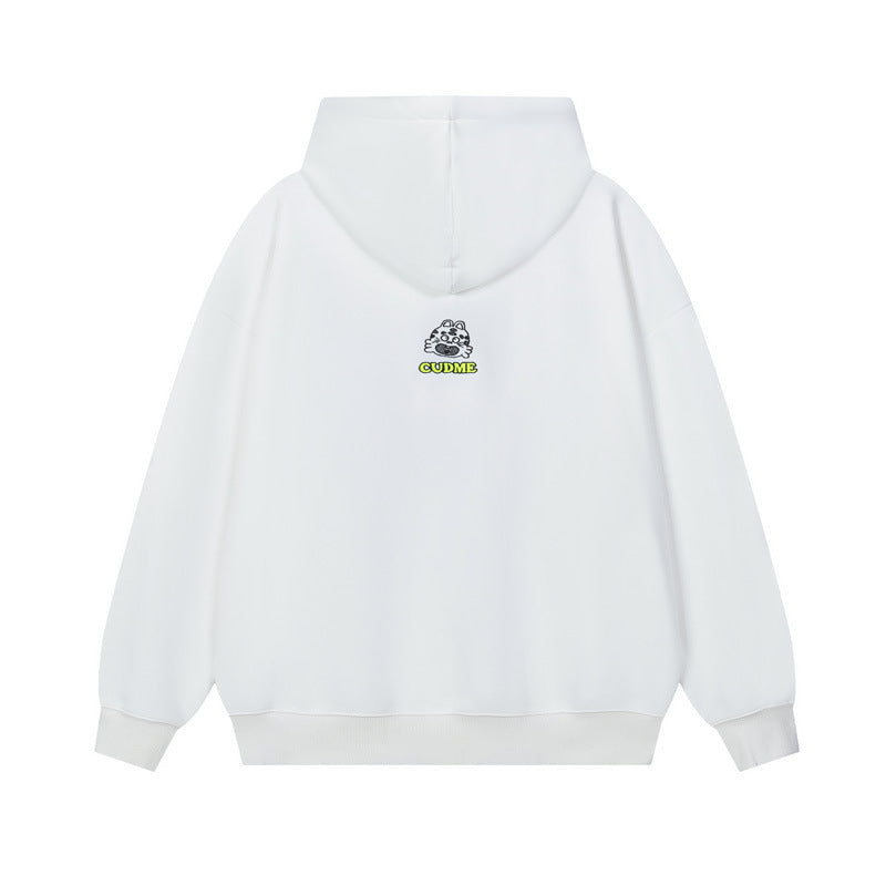 Vice streetwear embroidered cartoon sweater