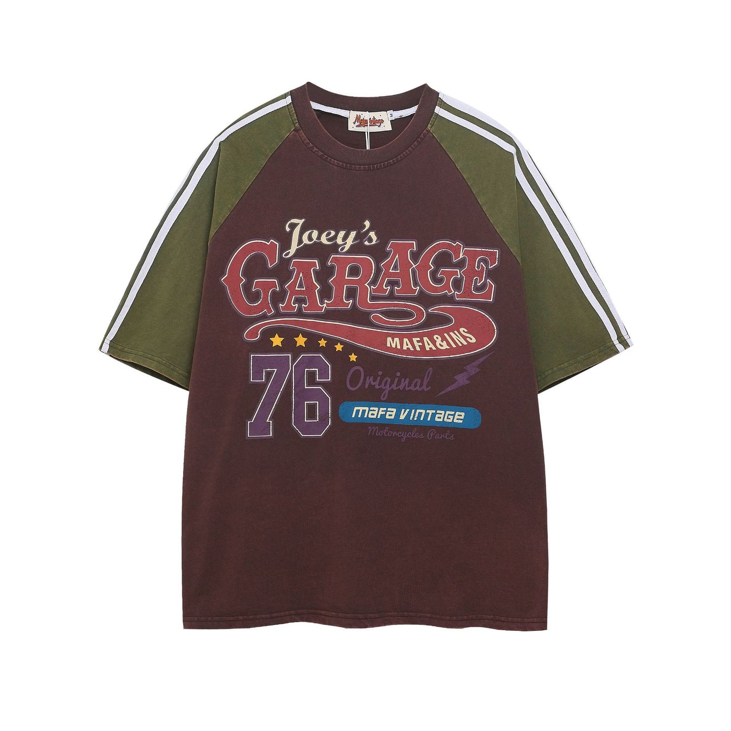 Hip hop shirt summer t-shirt vintage loose short sleeve