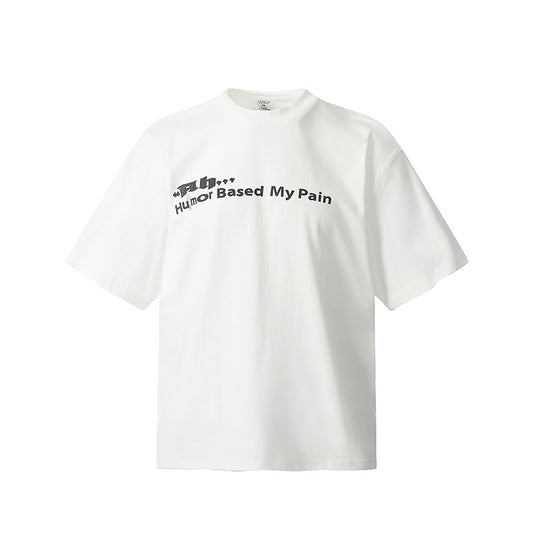 Marcas De Streetwear Alphabet Print Short Sleeve T-Shirt Loose Crew Neck