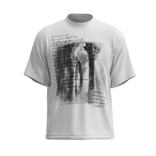 Hip hop shirt summer hip hop print t-shirt short sleeve