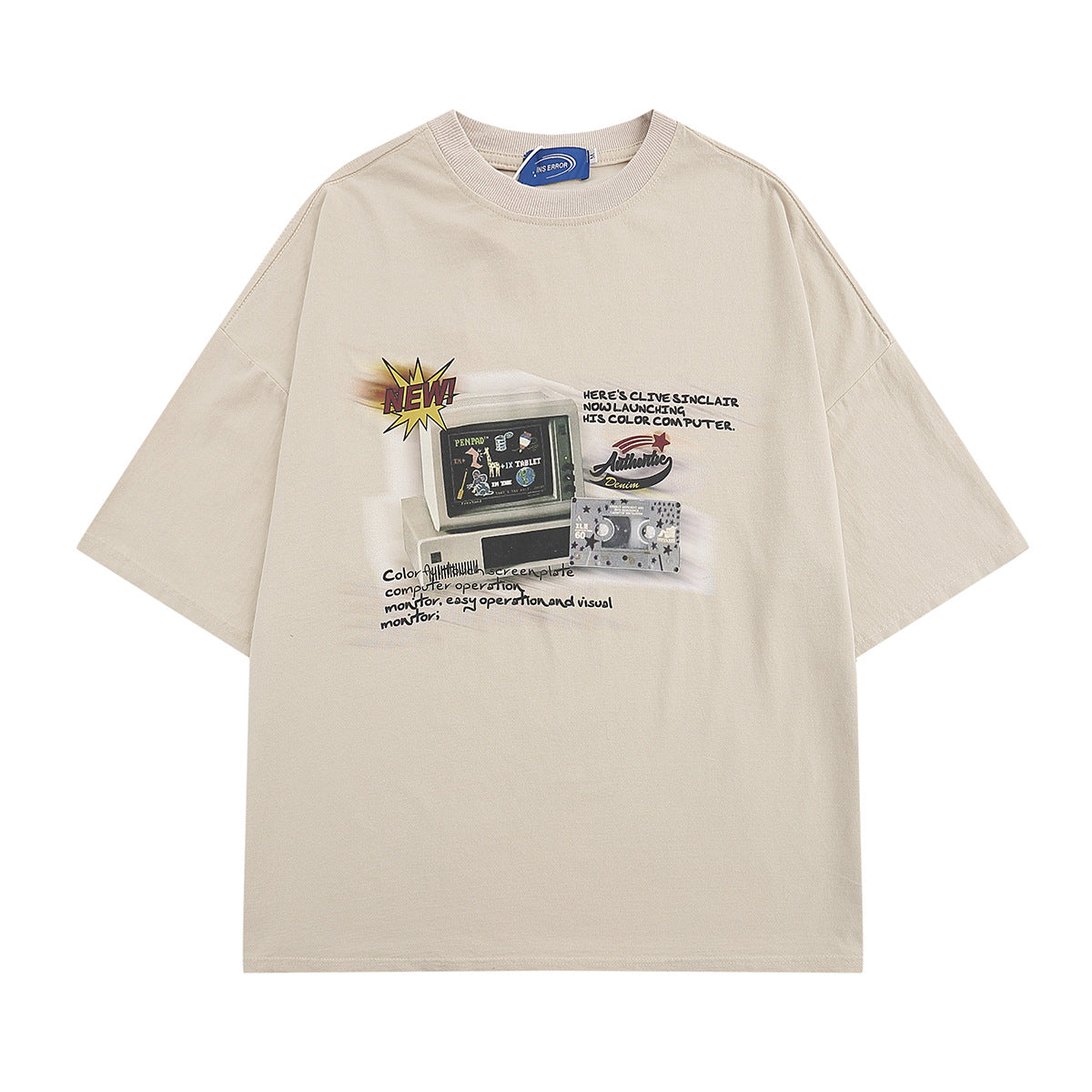 Hip hop shirt t-shirt vintage short sleeve