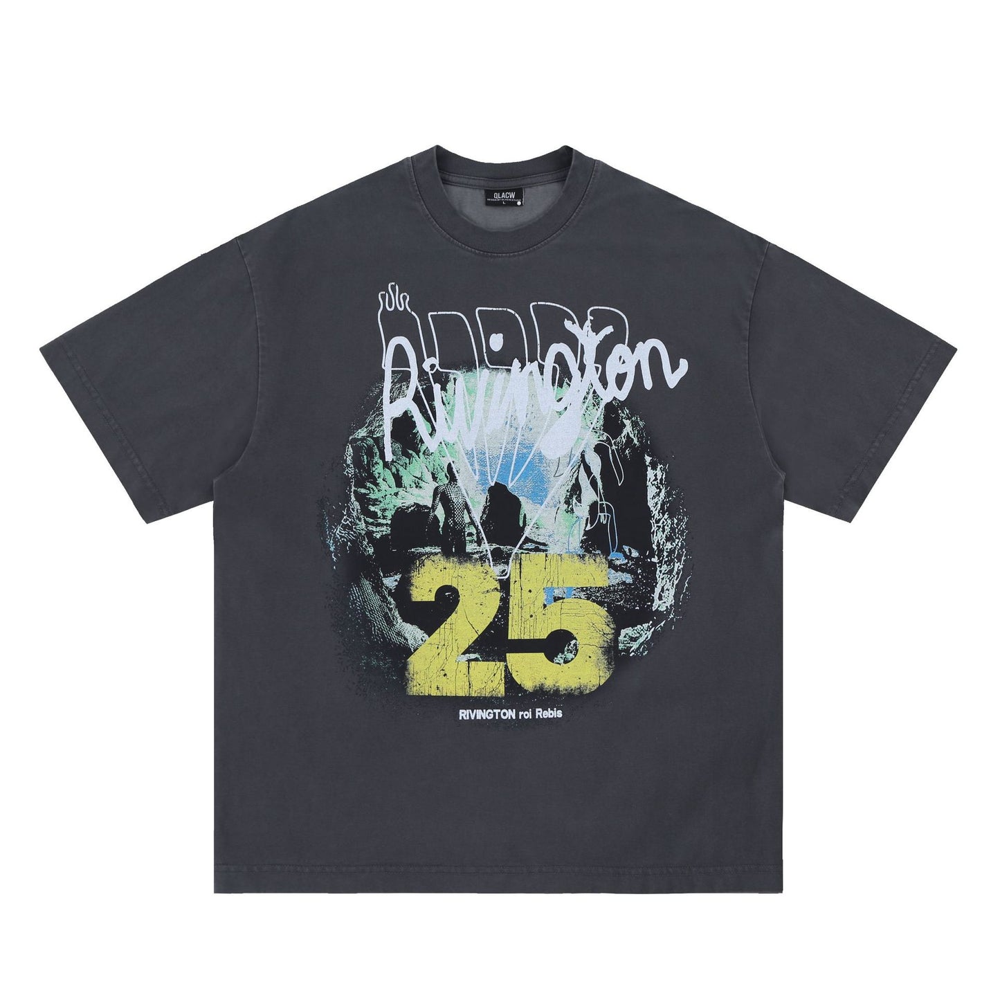 Vintage College Shirts Spring/Summer Casual Short Sleeve T-Shirts