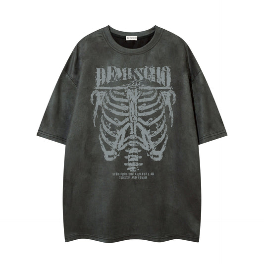 Ye T Shirt Skull Print T-Shirt