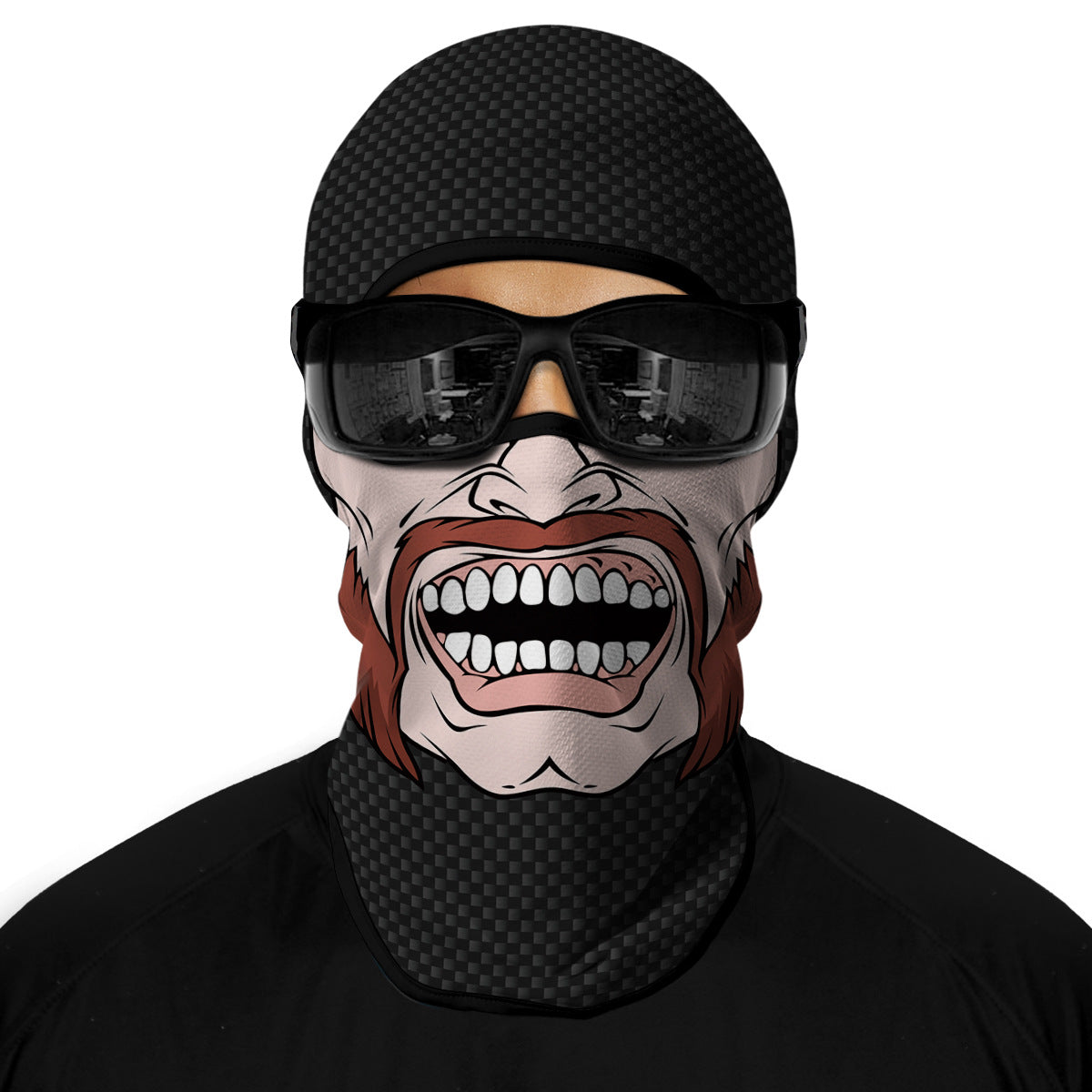 Cycling Windproof Hood Summer Sports Ice Silk Sunscreen Mask Breathable