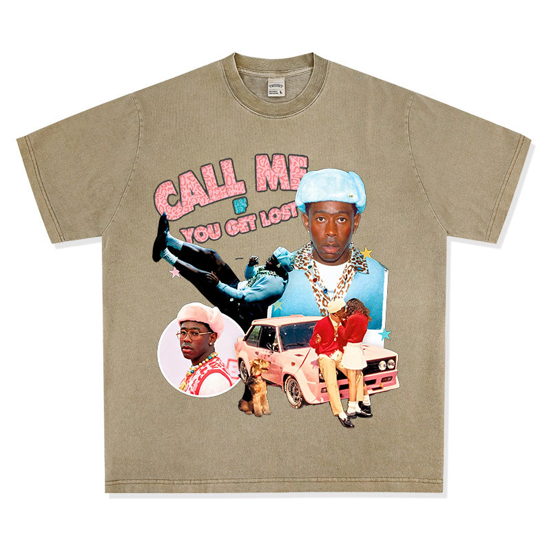 New york hip hop shop tyler hip hop creater taylor short sleeve t-shirt