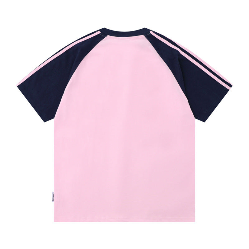 Camisetas streetwear Summer Vintage Casual Loose Short Sleeve T-Shirt