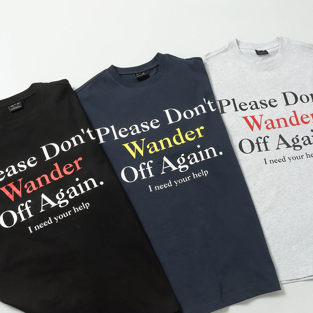 Hip hop shirt vintage short sleeve t-shirt crew neck summer top