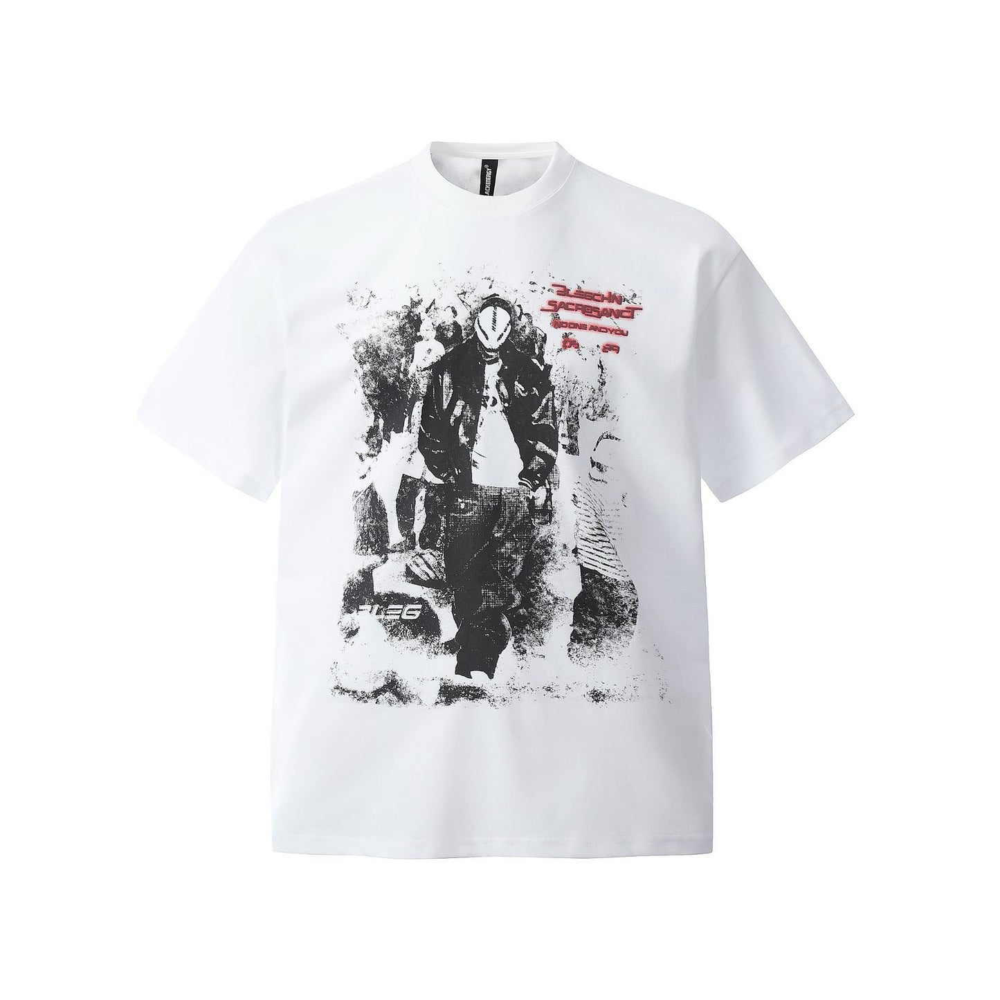 Hustle vintage summer hip hop t-shirt short sleeves
