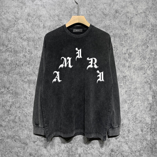Amiri Long-Sleeve Shirt Vintage Long Sleeve T-shirt