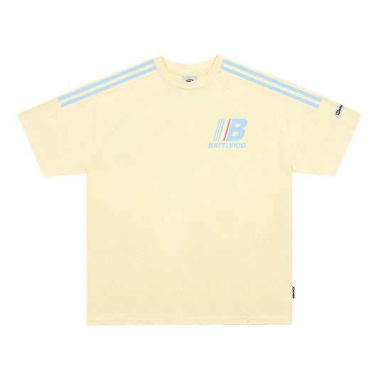 Vintage T Shirts Hip Hop Alphabet Short Sleeve T-Shirt Summer Top